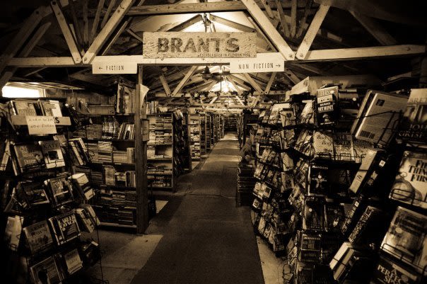 Brant's in its first location, a former Army barracks.