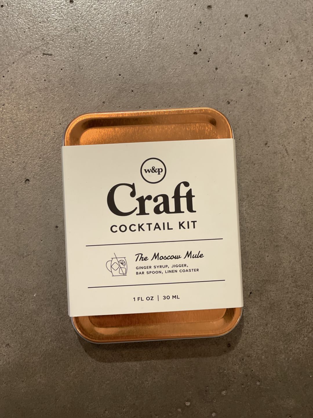 Mercantile Craft Cocktail Kit.