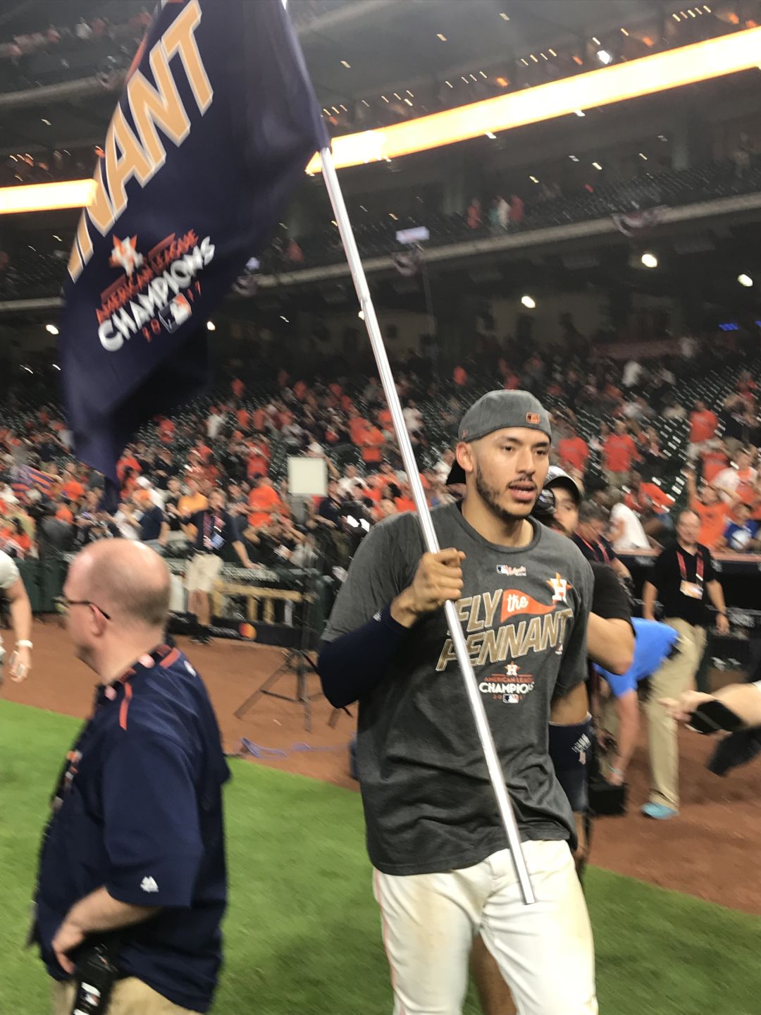 Astros' Evan Gattis completes his journey from custodian to World Series  champion 