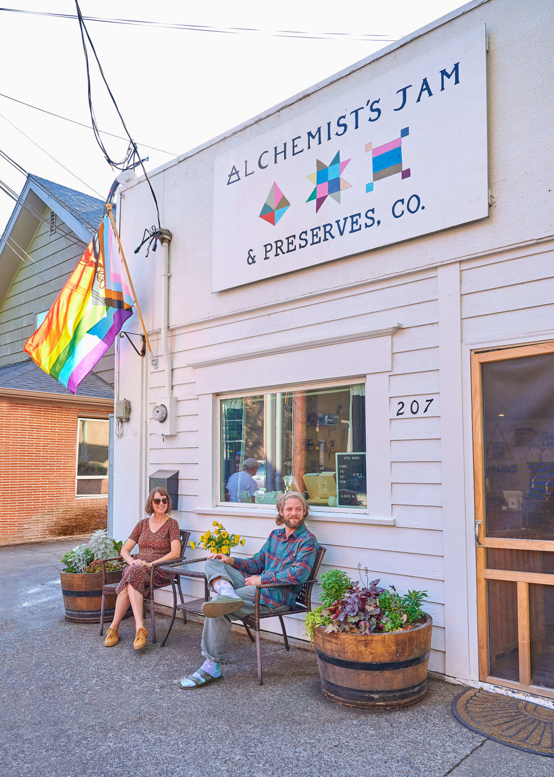 VisitMcMinnville_AlchemistsJamExterior_CreditAaronLee_lo9kuv The Best Restaurants in the Willamette Valley, According to Winemakers