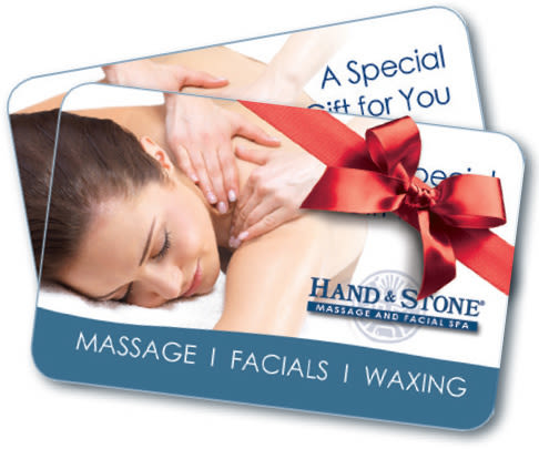 hand and stone massage gift certificate