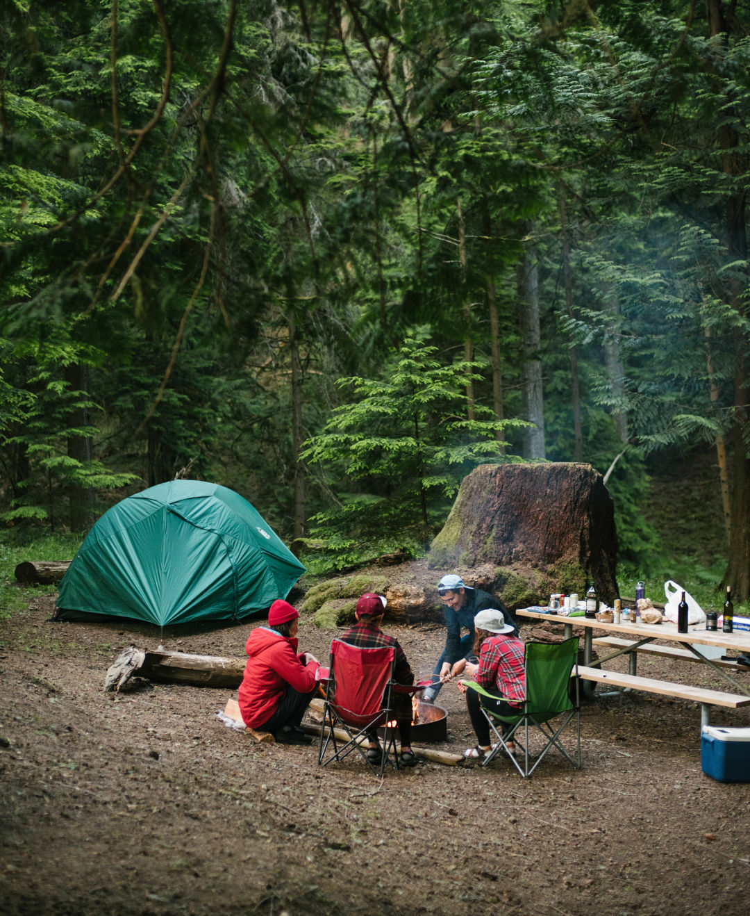 washington camping road trip