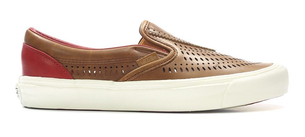 Vans vault x taka hayashi th slip nomad lx natural jester red vn0004k1ifk 1 fmhwr2