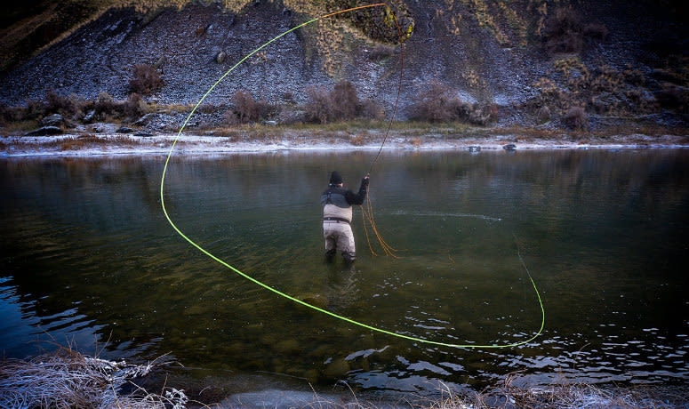 Yeti & Squatch go fly fishing in Eastern Oregon