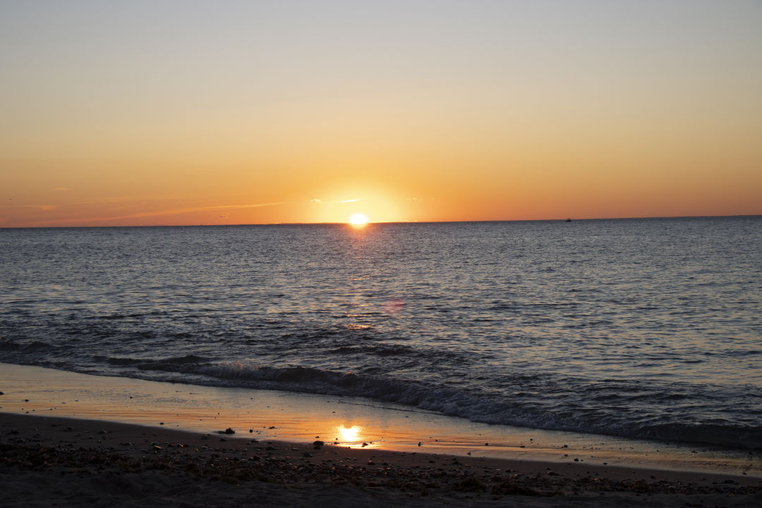 A beach in Montauk