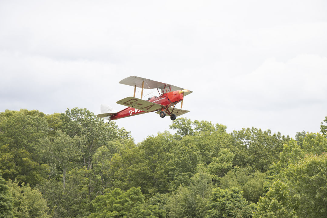 An old-fashioned air show at the Old Rhinebeck Aerodrome in Red Hook