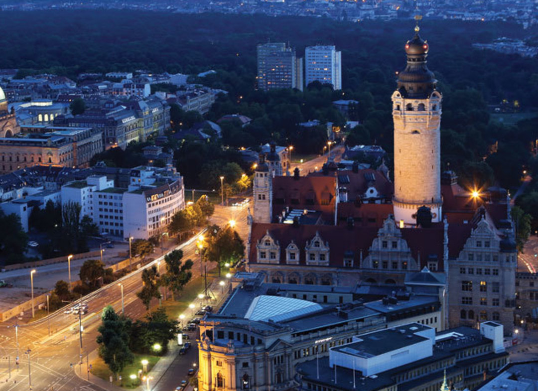 Leipzig City Center. 