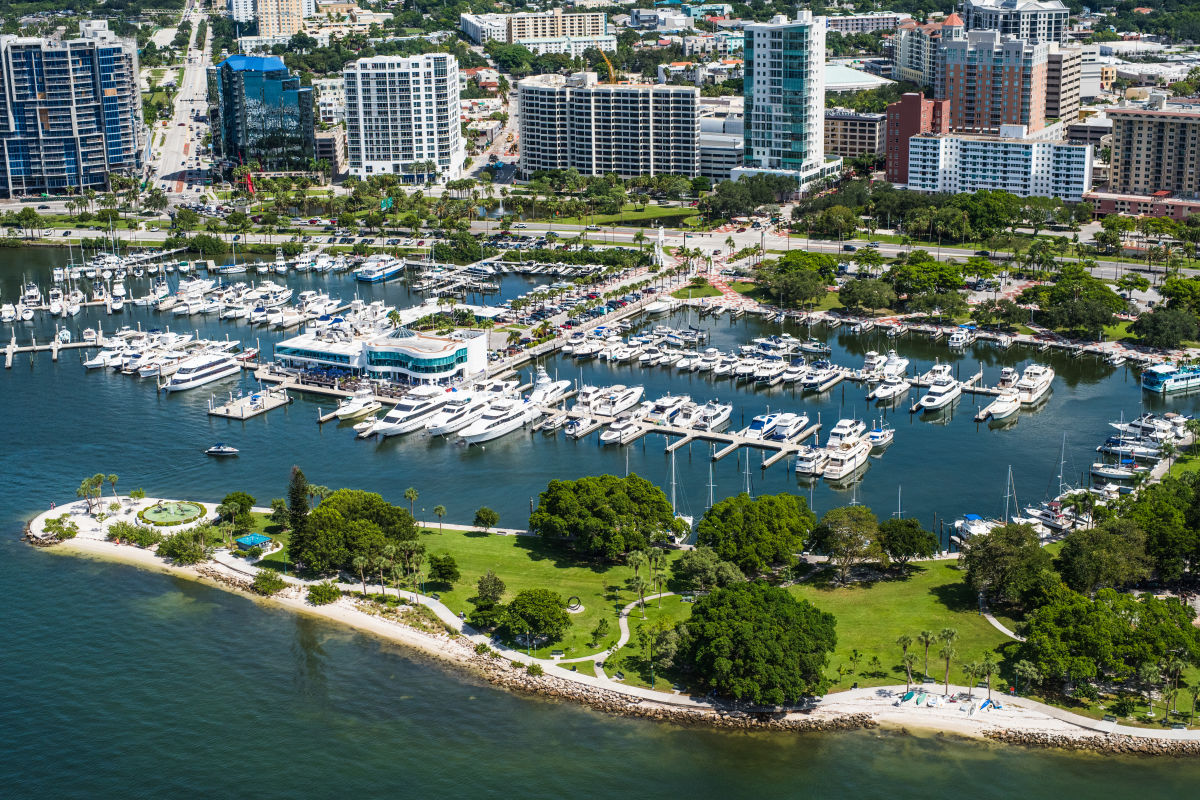 Downtown Sarasota is the civic and cultural center of Sarasota. 