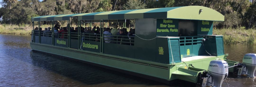 Myakka Outdoors Boat Tour.