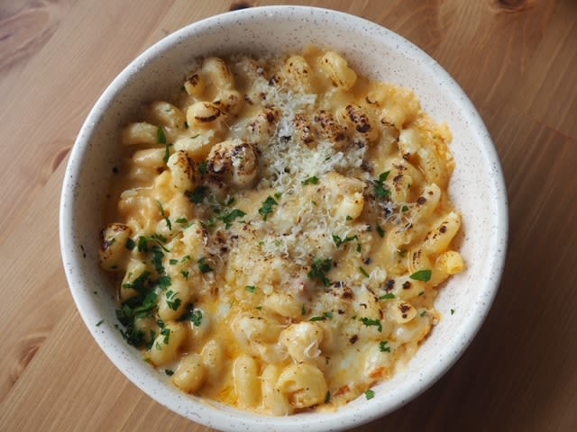 Macaroni and cheese at Fork and Hen.