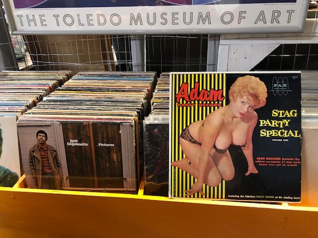 Old records abound at Vintage Marché