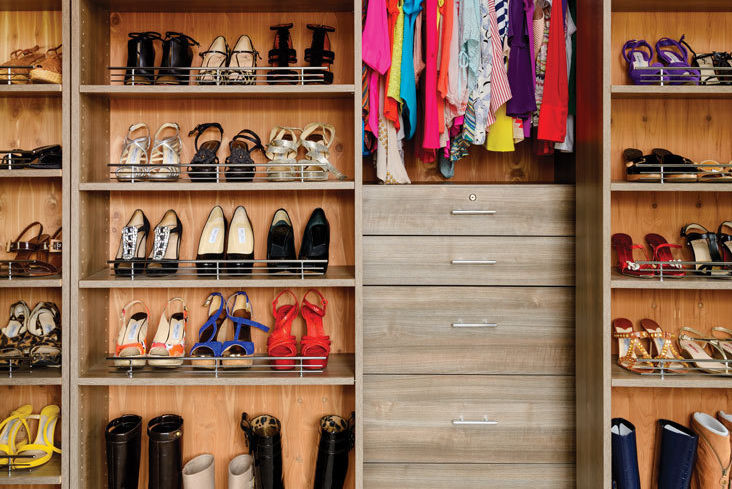 Sole Envy: How to Organize Shoe Closets – Robin Baron Design - home  furnishings and interior design services