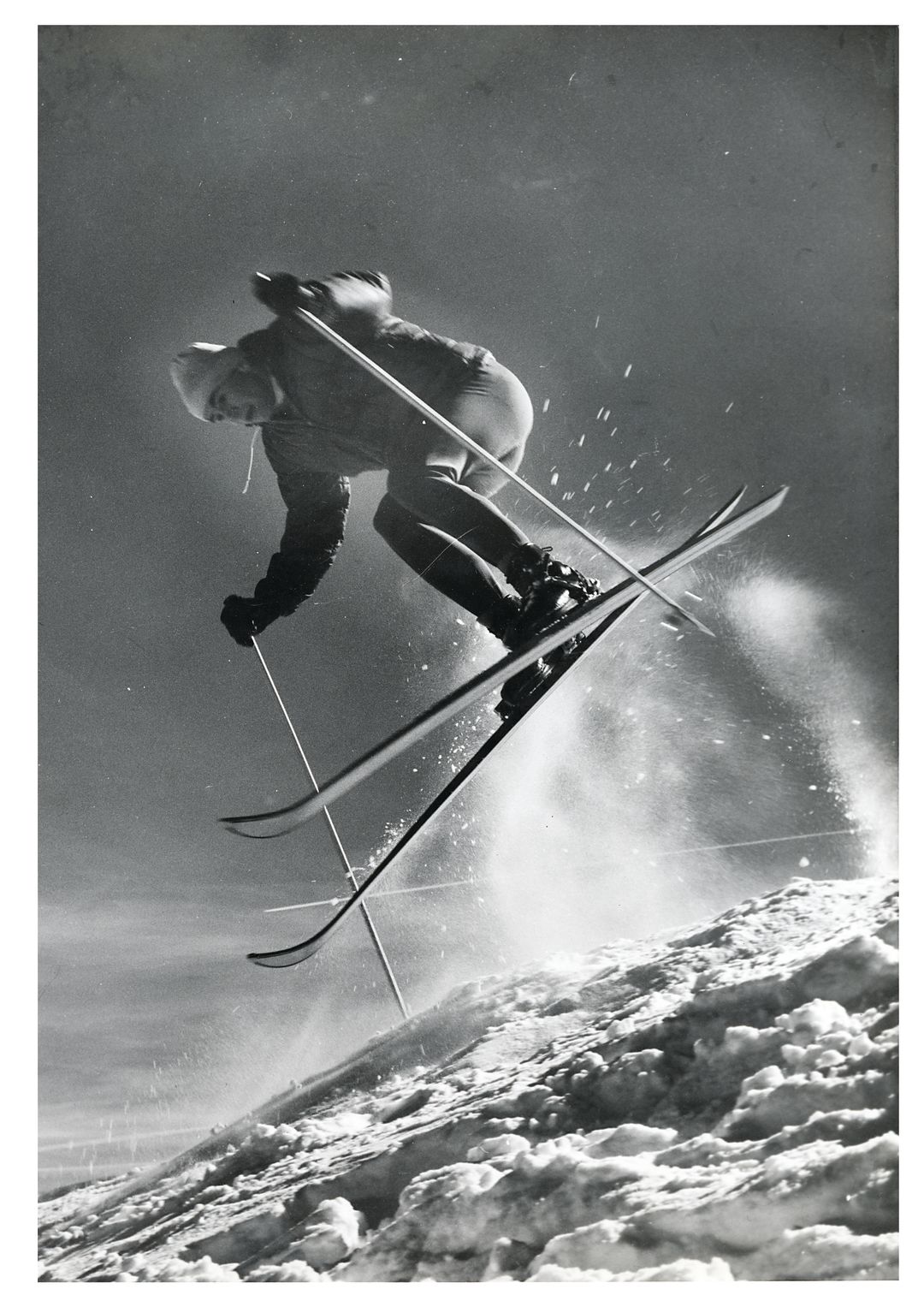 Park city winter 2013 parting shot skiier lh04wx