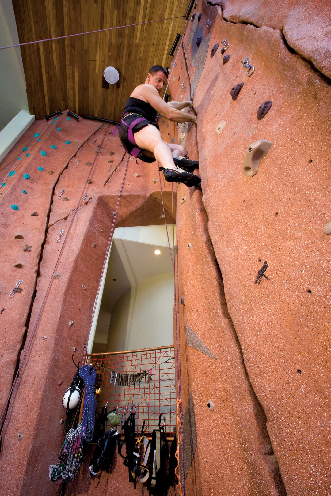 Park city winter 2013 home in the clouds climbing wall f6w35u