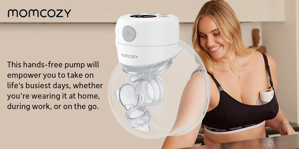 The S12: Hands-Free, Portable Breast Pump for Busy Moms