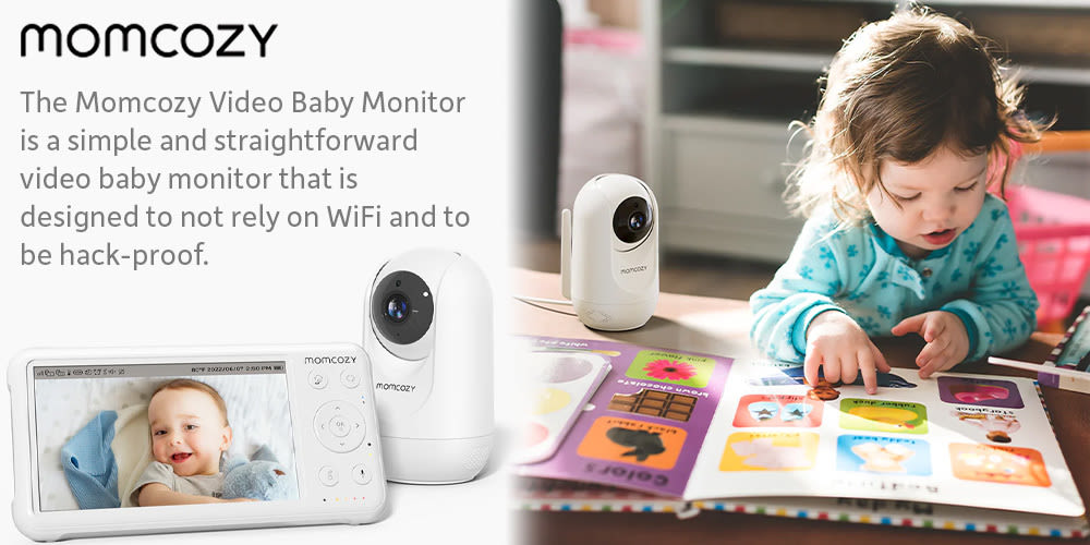  Momcozy Video Baby Monitor, 4.3 HD Baby Monitor with