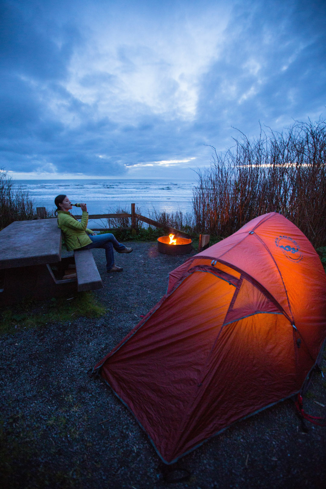 olympic national park beyond the tent