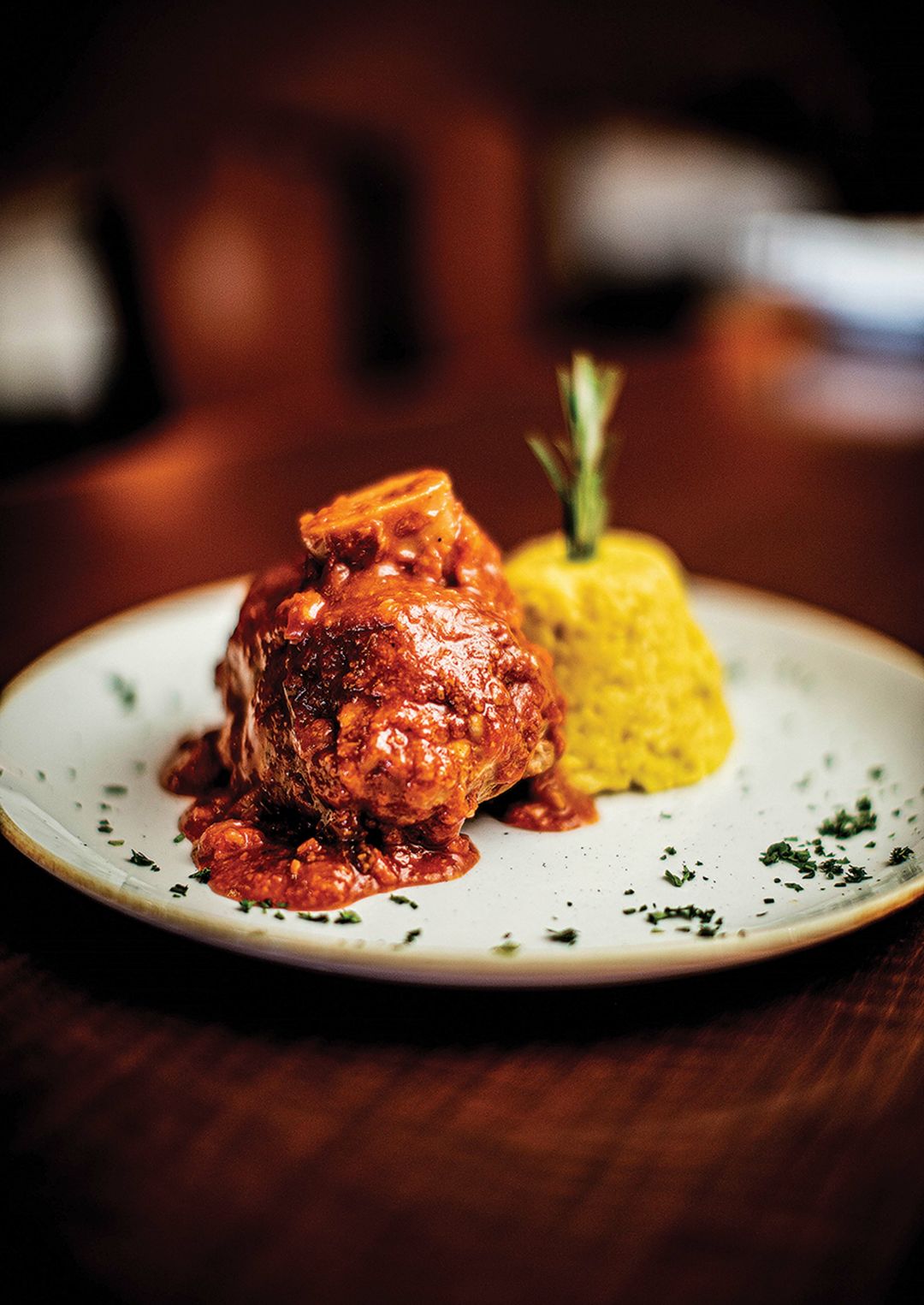 Osso bucco at Cafe Amici