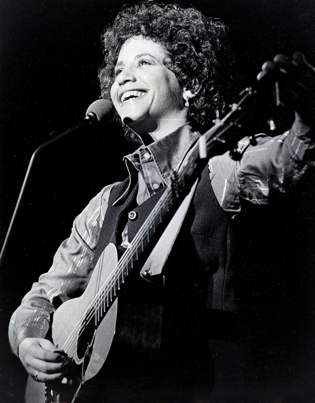 Ian onstage in 1975