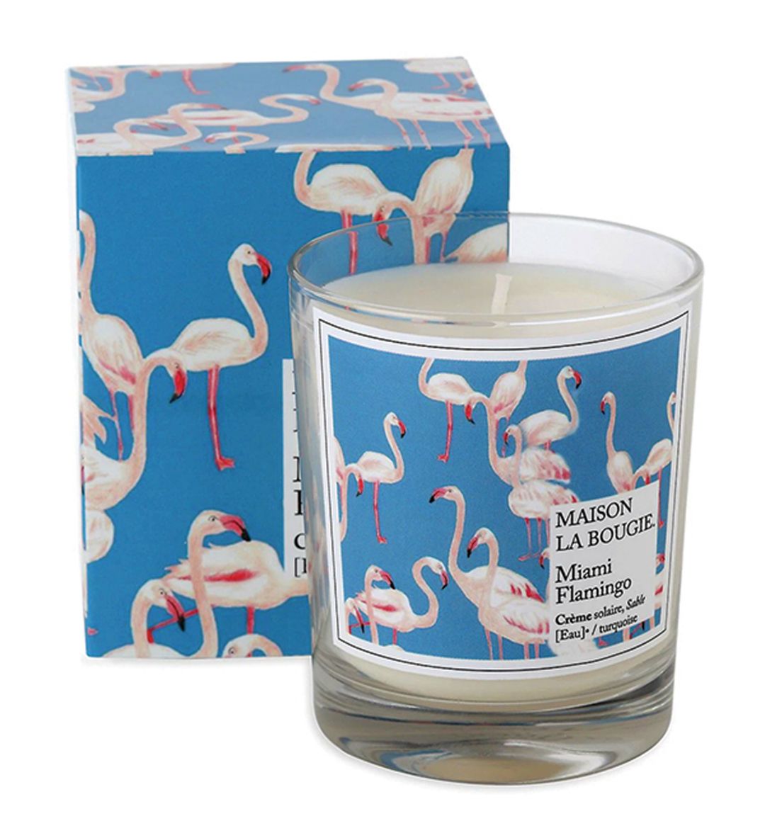 Maison La Bougie's Miami Flamingo candle