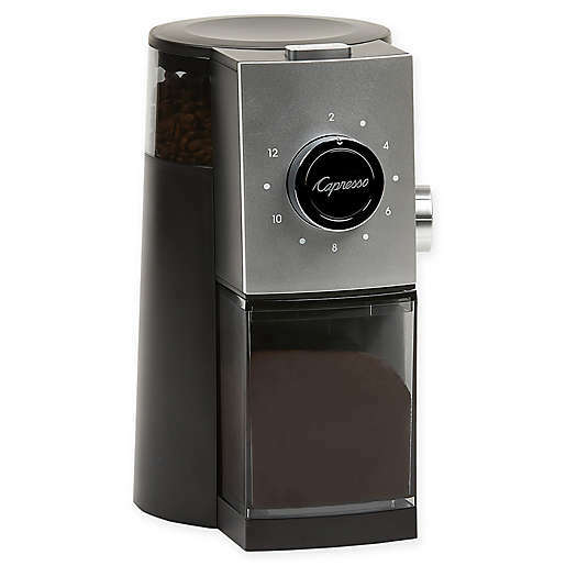 Capresso EC100 Espresso and Cappuccino Machine, Black/Silver