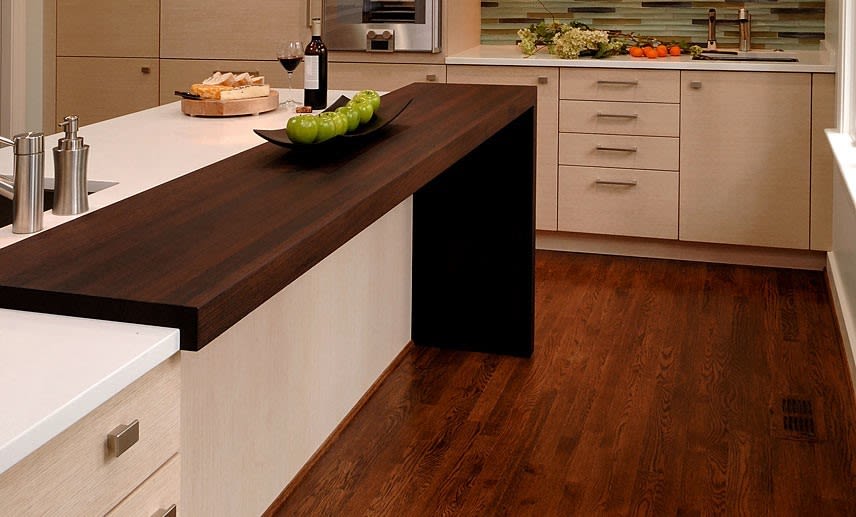 Waterfall kitchen countertop snvycs