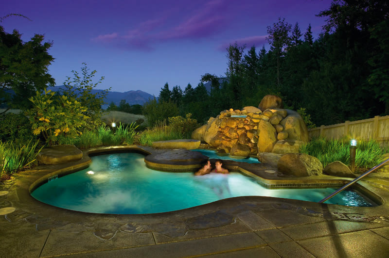 Skamania lodge hot tub idfsvu