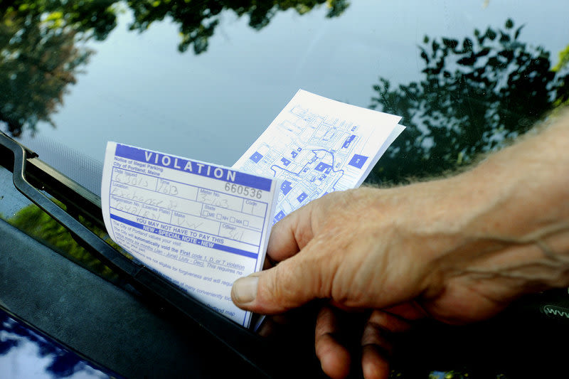 Parking ticket tmewgz