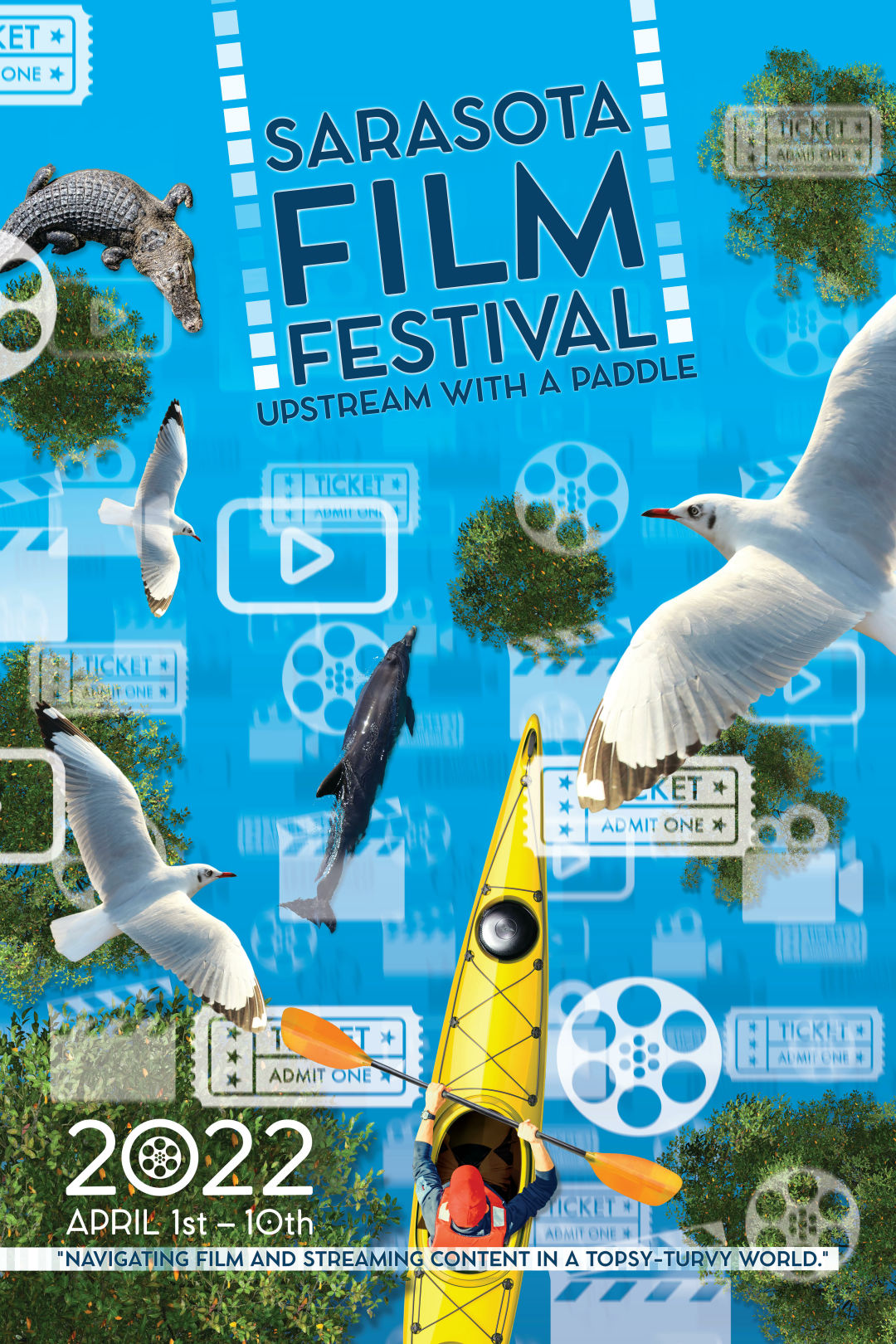 The Sarasota Film Festival's 2022 poster