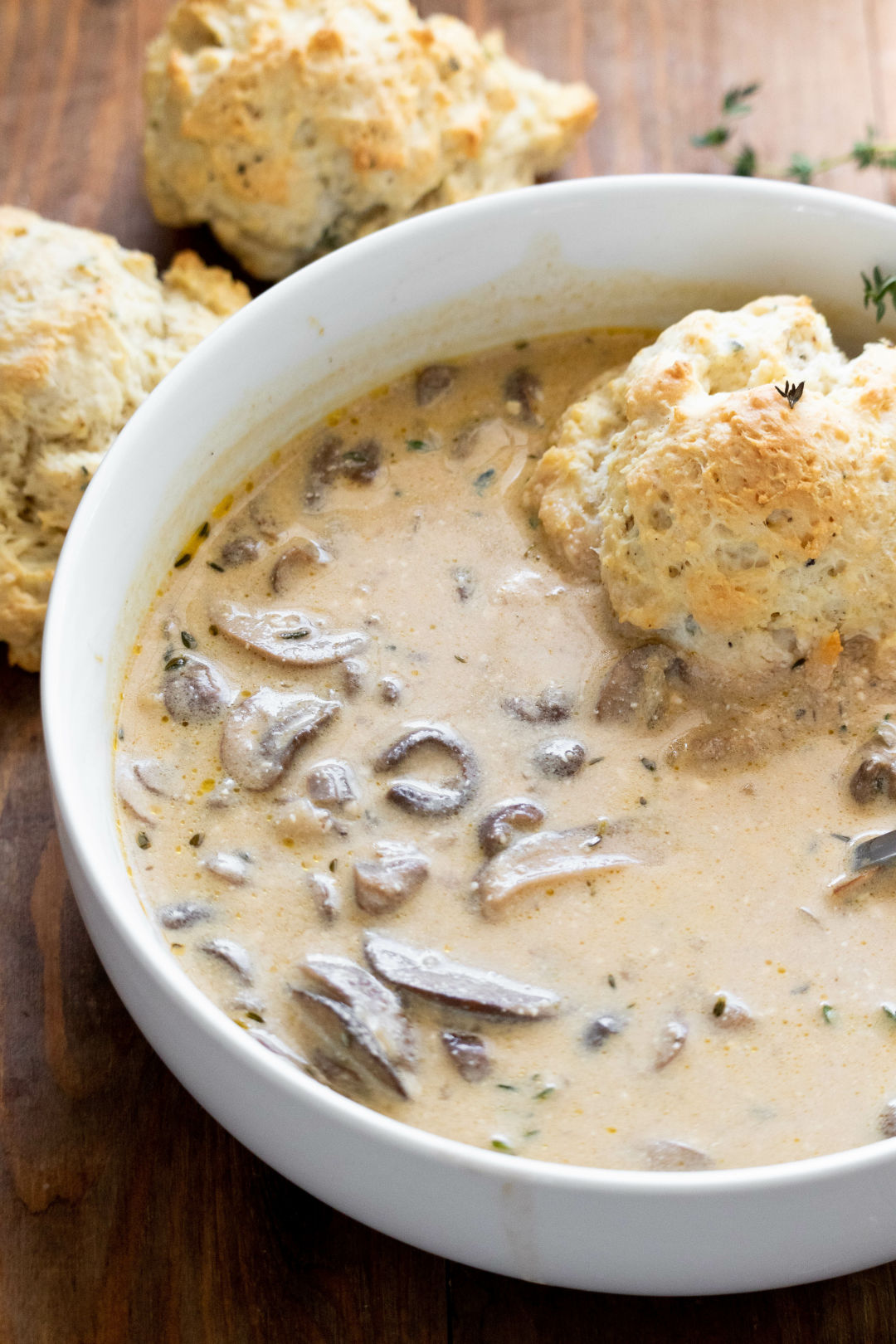 Vegan Marry Me Chicken Noodle Soup - Rabbit and Wolves