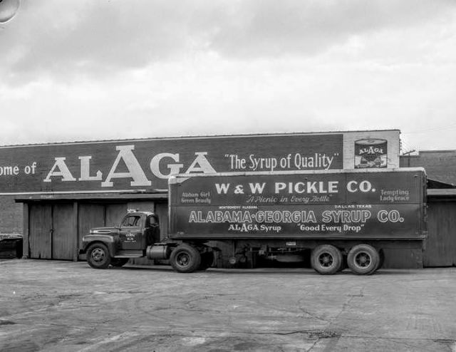 W w pickle company truck at the alabamageorgia syrup company later whitfield foods inc building at 1135 north court street in montgomery alabama 1 gv0fc1