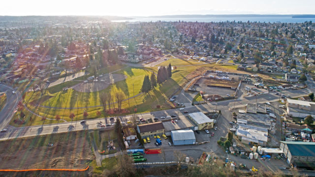 Everett, Washington aerial