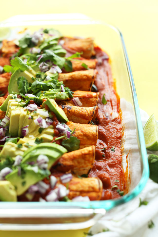 The best vegan enchiladas d1he8h