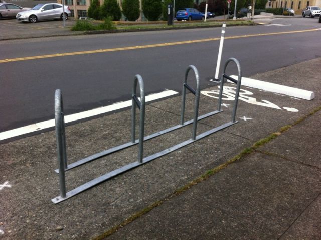 Bike rack boren ave seattle p0m9am