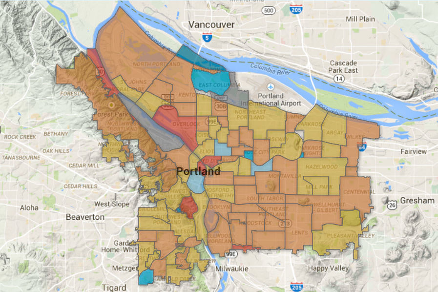 Portland Neighborhoods By The Numbers Where To Buy In 2015 Portland Monthly 1303