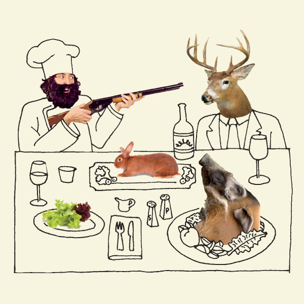 Predator and prey illo psdoew