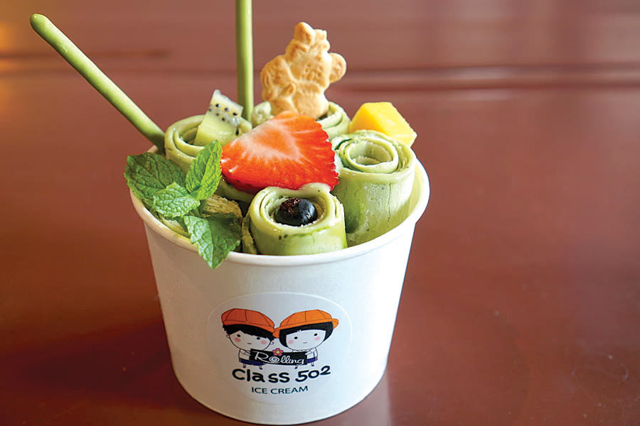 1216 on the table matcha green tea dessert chinatown b9etva