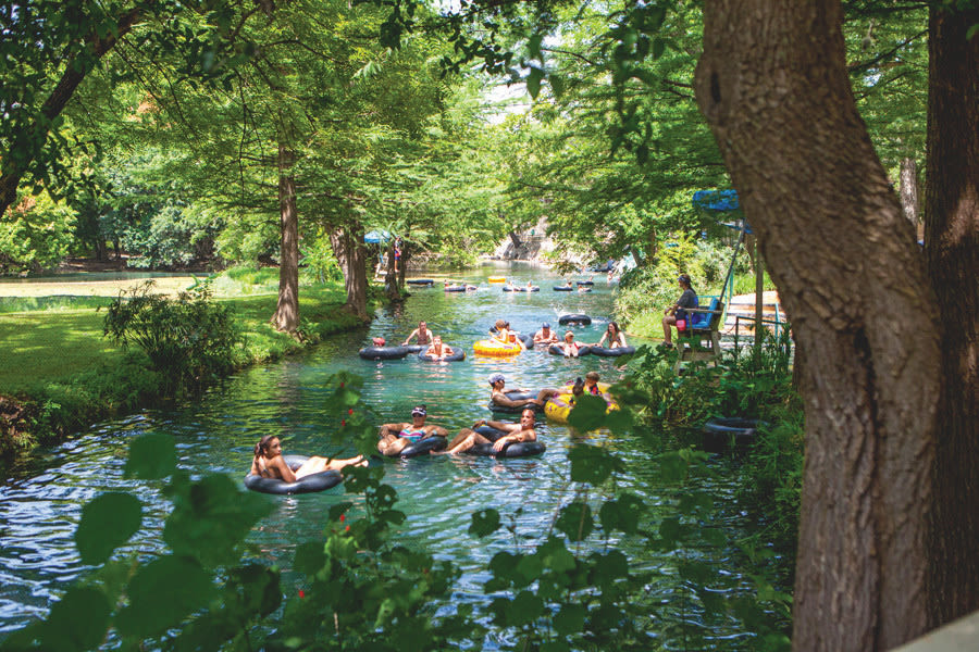 Take the Plunge in Wimberley