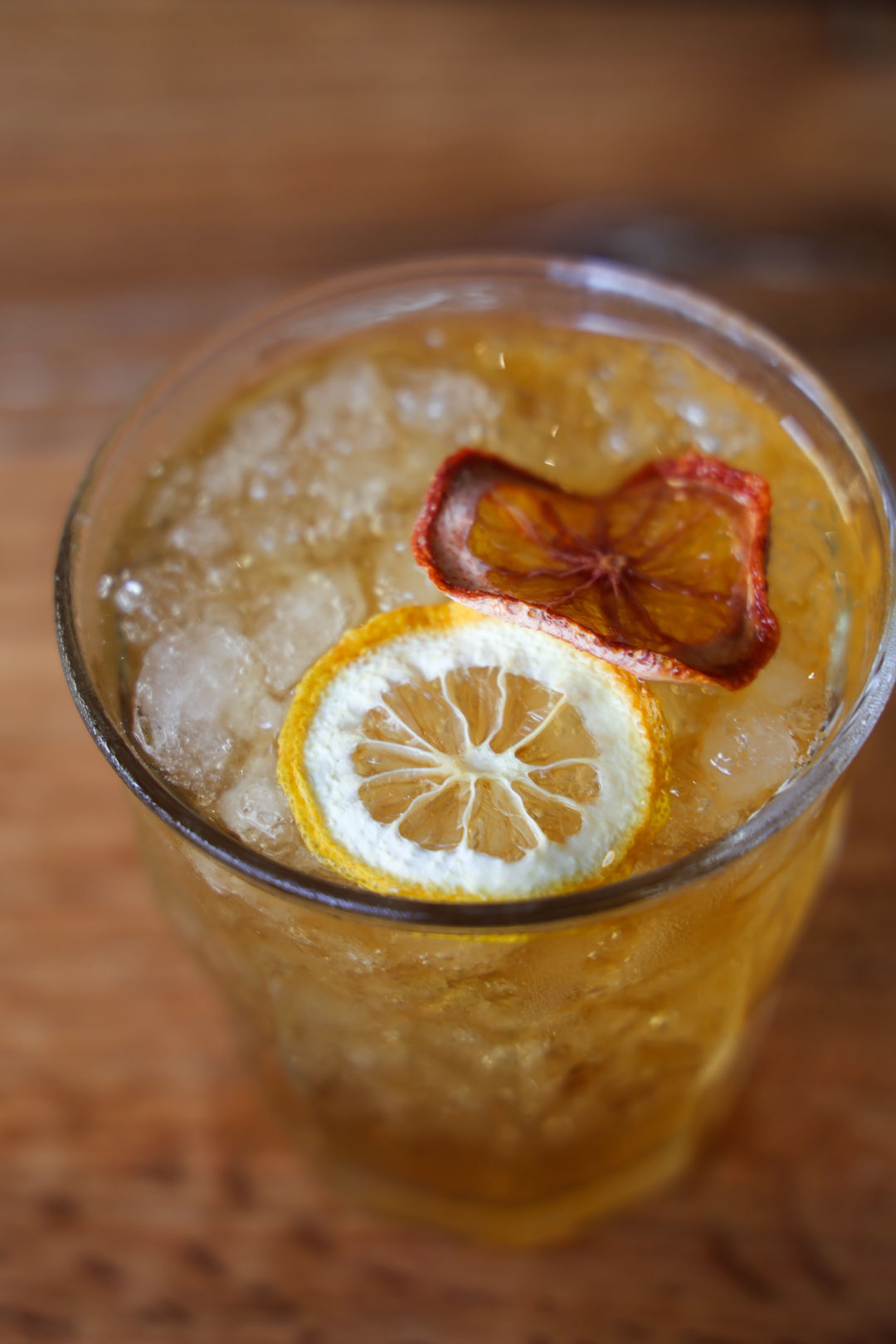 The Opie Taylor tea is made with peach moonshine, sweet tea and lemon.