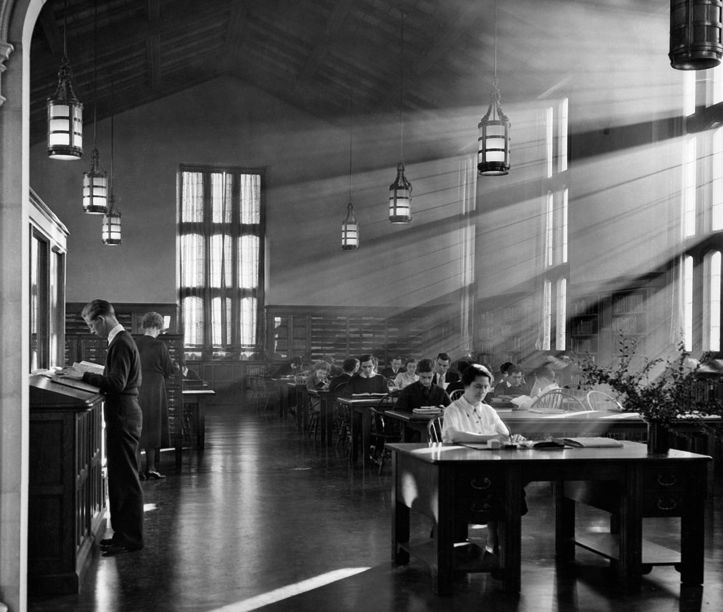 Reed library portland vintage obpqrk
