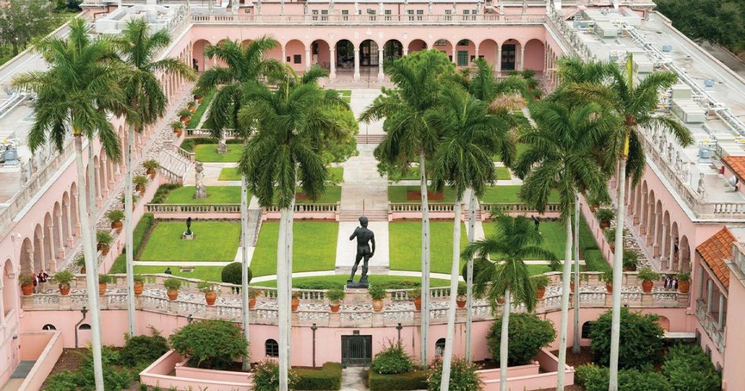 The Ringling Musuem courtyard