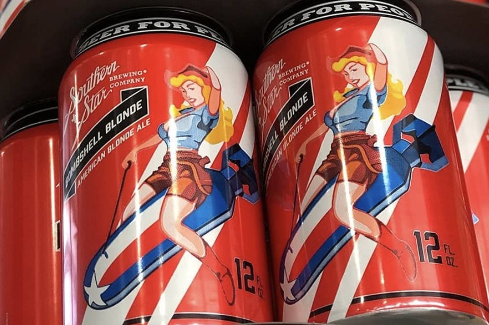 Blonde bombshell beer nutrition