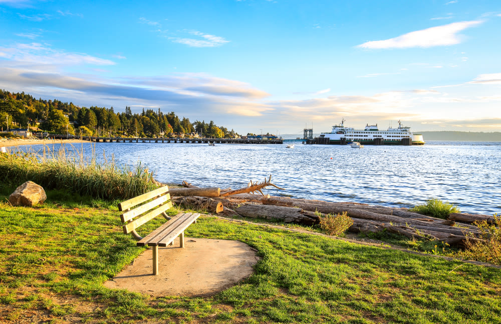 Fauntleroy view of Lincoln Park and ferry