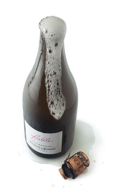 Champagne bottle fizz qp3wzx