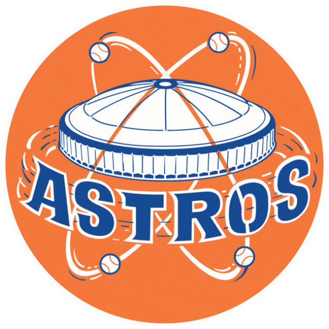 Houston TX~Gulf Oil Sponsor Logo @ Astrodome~Home Run