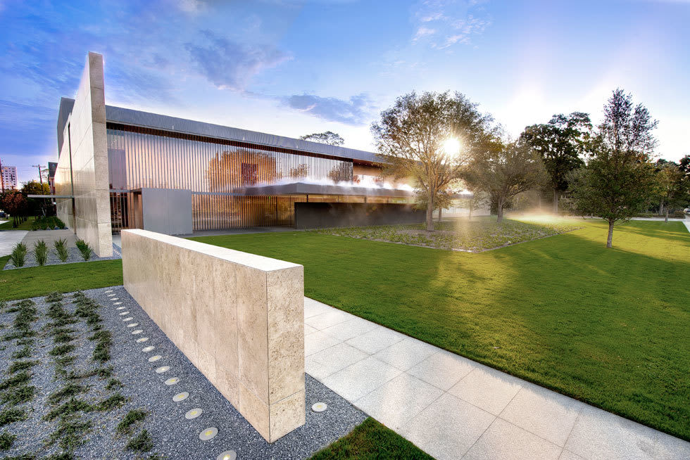 A museum building in Houston