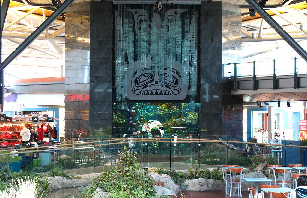 Vancouver airport aquarium qcpzln