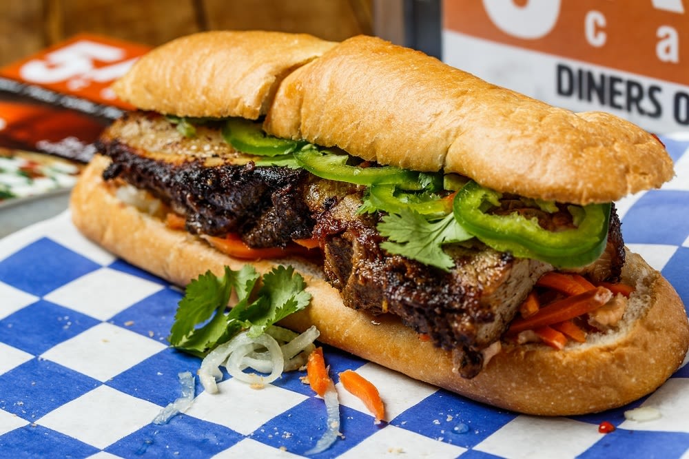 Vietnamese banh mi sandwich ydirgx