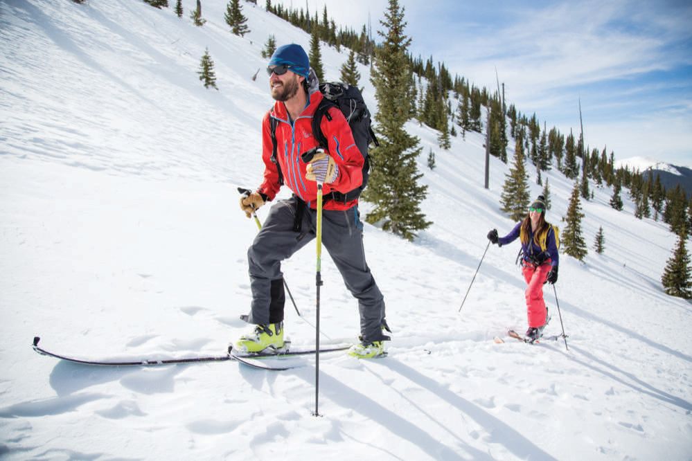 Backcountry Skiing and Snowshoeing on Vail's Namesake Pass Vail
