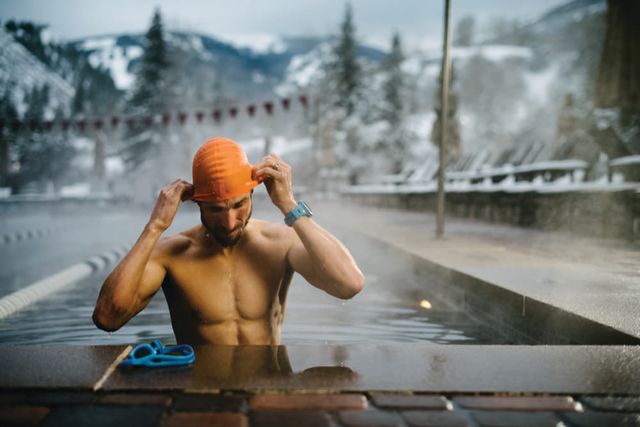 How One Endurance Athlete Stays Fit by Swimming through the Winter